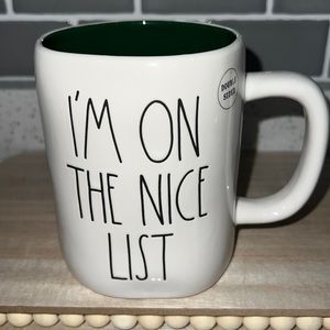 *SALE* New Rae Dunn I'M ON THE NICE LIST Coffee Mug
